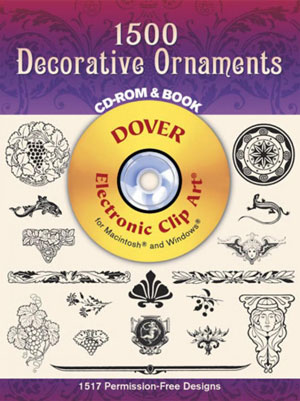 «1500 Decorative Ornaments. CD-ROM and Book» -  