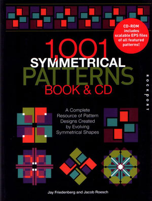 Jay Friedenberg, Jacob Roesch, «1001 Symmetrical Patterns (+CD-ROM)» -  